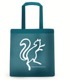 cozy reusable tote